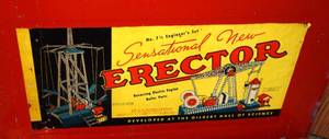 lot 547 image: GENUINE ERECTOR SET