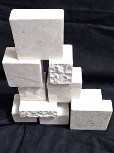 lot 552 image: MARBLE SCULPTURE - Willow Tree�Angel of Hope designed by Susan Lordi, Miniature�Seth Thomas grandfather clock, Wade Whimsies from the UK Developed by Sir George Wade, Two POLAR BEARS from the Red Rose Teas