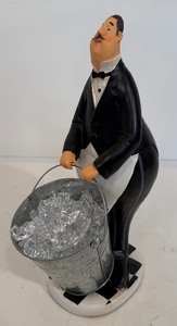 lot 15 image: Butler Wine Bottle Holder&nbsp