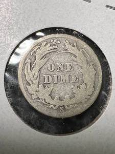1899-S US BARBER DIME