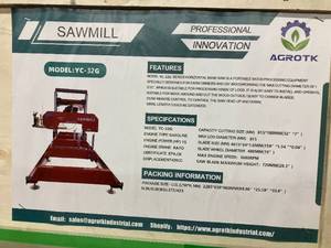 lot 38 image: AGT Portable Sawmill