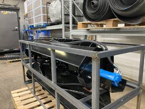 lot 28 image: Mower King Skid Steer Rotary Tiller