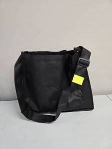 lot 27 image: Black Over the Shoulder Totes - 18 x 5 x 15