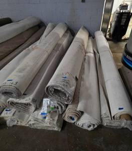 lot 18 image: 10 -  Rolls of Misc. Carpet Remnants - Approx. 1740 sq. ft