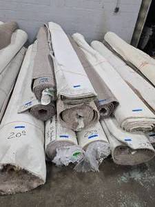 lot 16 image: 10 Rolls of Misc. Carpet Remnants - Approx. 2,424 sq. ft.