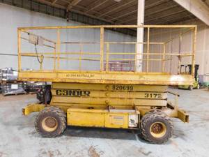 lot 8 image: Condor 3172 Rough Terrain Scissor Lift