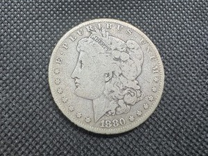 lot 12 image: 1880-O Morgan Silver Dollar