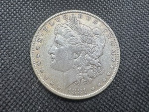 lot 14 image: 1881 Morgan Silver Dollar