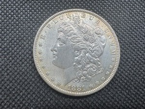 lot 16 image: 1881-O Morgan Silver Dollar