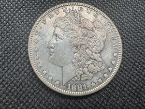lot 17 image: 1881-S Morgan Silver Dollar