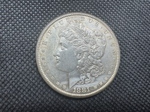 lot 18 image: 1881-S Morgan Silver Dollar