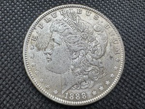 lot 34 image: 1888 Morgan Silver Dollar