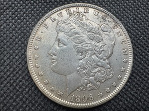 lot 44 image: 1896 Morgan Silver Dollar