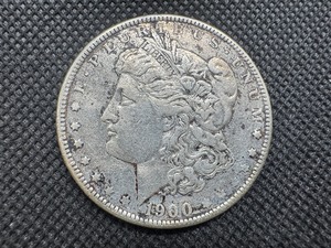 lot 49 image: 1900-O Morgan Silver Dollar