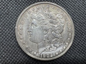 lot 52 image: 1902 Morgan Silver Dollar