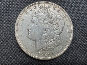 lot 53 image: 1921-S Morgan Silver Dollar