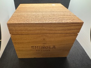 lot 64 image: Extra Large Shinola Runwell Watch with Date Function - With Original Box and Papers - Runs well - Compare new at $895.00