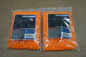 lot 132 image: 2 Packs UKArms High Performance Airsoft Pellets