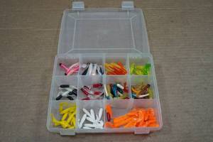 lot 136 image: Tackle Box Insert with Assorted Lures