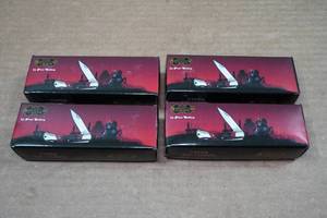 lot 164 image: 4 Frost Cutlery Steel Warrior Viper Pocket Knives