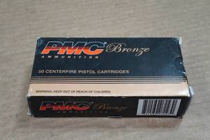 lot 188 image: 50 PMC Bronze .40 S&W 165 Gr FMJ Ammo