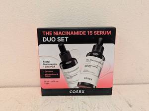 lot 72 image: NEW THE NIACINAMIDE 15 SERUM DUO SET