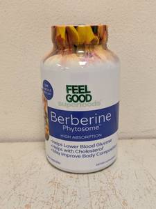 lot 77 image: NEW FEELGOOD SUPERFOODS BERBERINE PHYTOSOME