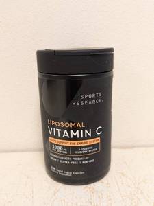 lot 84 image: NEW LIPOSOMAL VITAMIN C (180CT.)