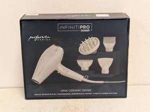 lot 106 image: CONAIR INFINITY PRO IONIC CERAMIC DRYER