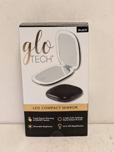 lot 110 image: GLOTECH LED COMPACT MIRROR