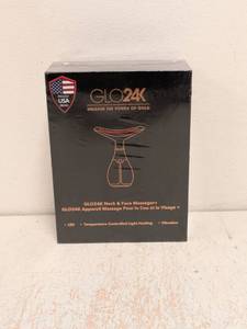lot 128 image: NEW GLO24 NECK AND FACE MASSAGER