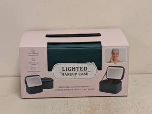 lot 141 image: LIGHTED MAKEUP CASE