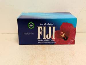 lot 184 image: NEW FIJI NATURAL ARTESIAN WATER 24PK