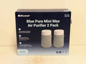 lot 214 image: BLUEAIR BLUE PURE MINI MAX 2PK