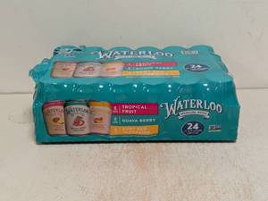 lot 170 image: NEW WATERLOO SPARKLING WATER VARIETY PACK 24CT