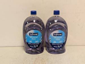 lot 147 image: (2) NEW SOFTSOAP ADVANCED CLEAN REFILL HAND SOAP