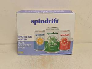 lot 180 image: NEW SPINDRIFT SPARKLING WATER VARIETY PACK 30CT
