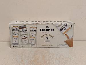 lot 183 image: NEW LA COLOMBE DRAFT LATTE VARIETY PACK 12CT