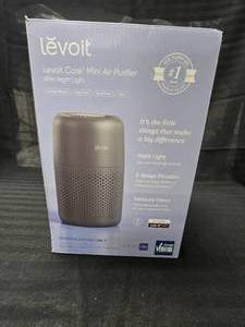 lot 2 image: Levoit Mini Air Purifier with Night Light