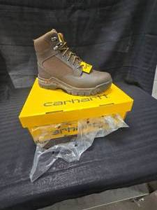 lot 11 image: (New) Carhartt Rugged Flex Steel Toe Work Boot Size 10.5