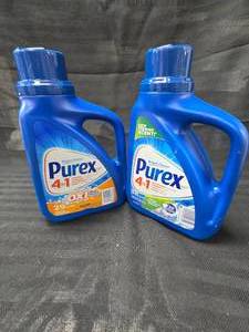 lot 23 image: (2) 43.5oz. Purex 4-in-1 Laundry Detergent