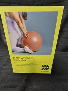 lot 29 image: 26 Weighted Stability Ball