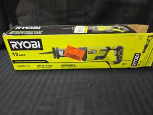 lot 66 image: Ryobi Variable Speed Reciprocating Saw
