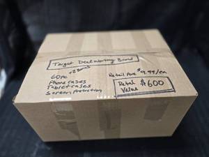 lot 105 image: Target Deal 60pc  2 bonus Phone Cases Tablet Cases Screen Protection