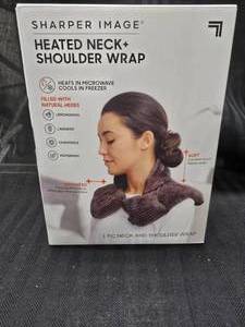 lot 123 image: Sharper Image Heated Neck Shoulder Wrap