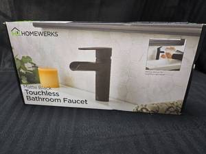 lot 124 image: Homewerks  Touchless Bathroom Faucet