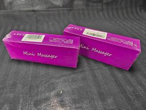 lot 169 image: New 2 Mini Massagers