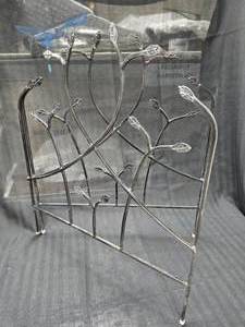 lot 178 image: Decorative black iron stands