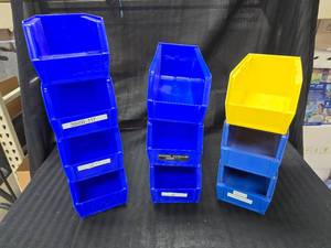 lot 206 image: Large Stackable Storage Bins