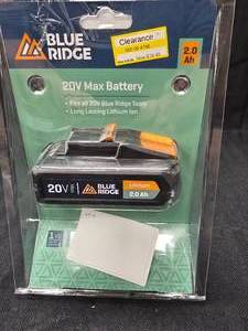 lot 211 image: Blue Ridge 20V Max Battery